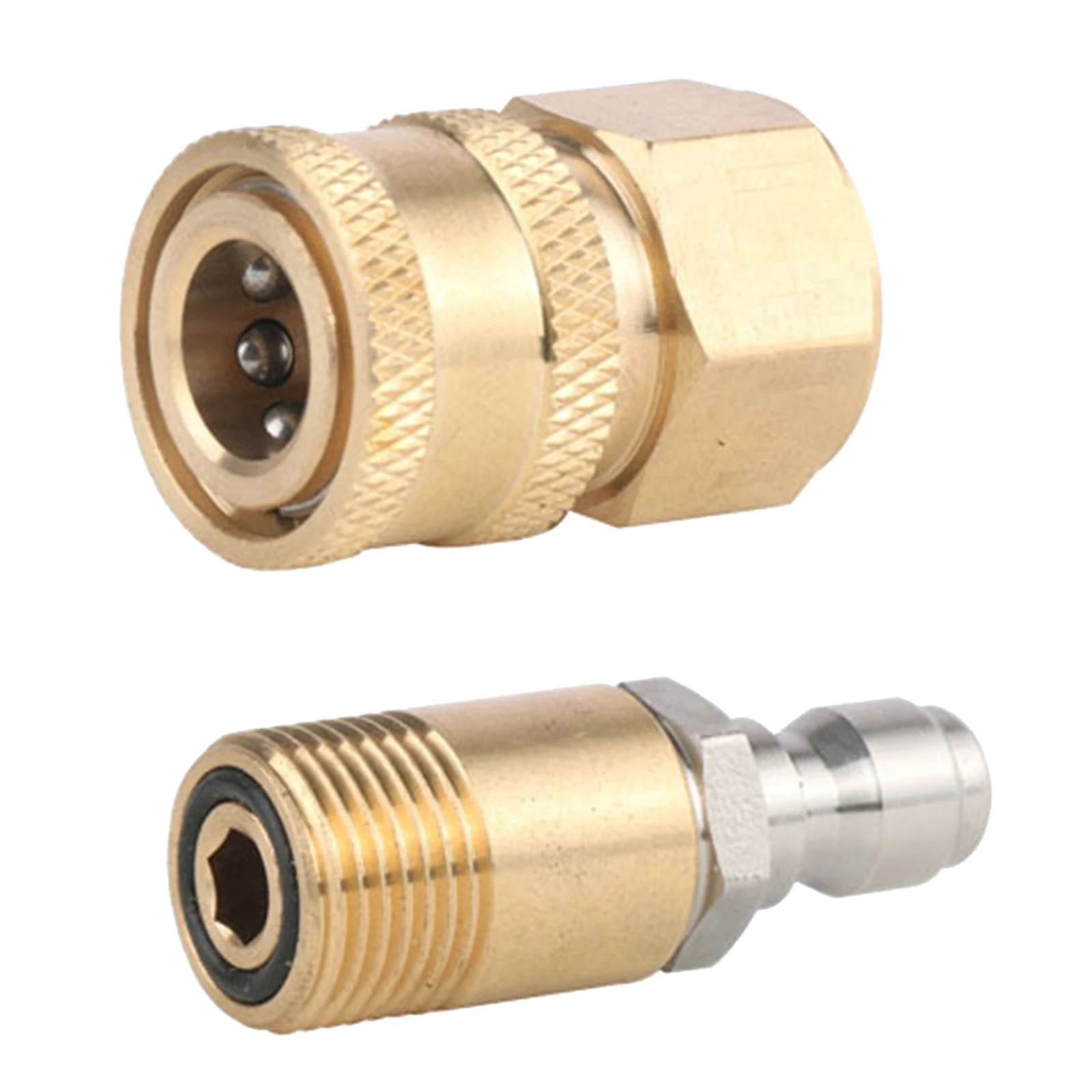 M18 Pressão Lavadora Adapter Set, desconexão rápida Kit, Quick Release Água Mangueira Fitting, 1/4 \