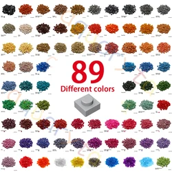 AQUARYTA 550pcs Building Blocks Part 3024 Bricks 1x1 Pixel Painting Materials Creativity Educational Toy for Adults and Teens