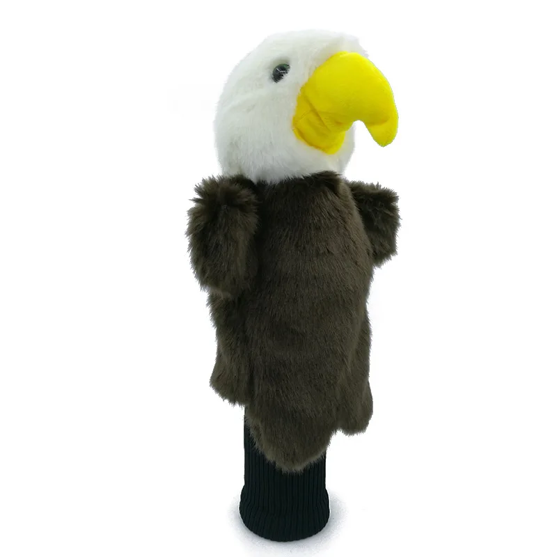 2 colori USA Aquila Copertura Della Testa di Golf Fairway Woods Ibrida Del Fumetto Animale Golf Clubs Headcover Della Mascotte Della Novità Sveglio