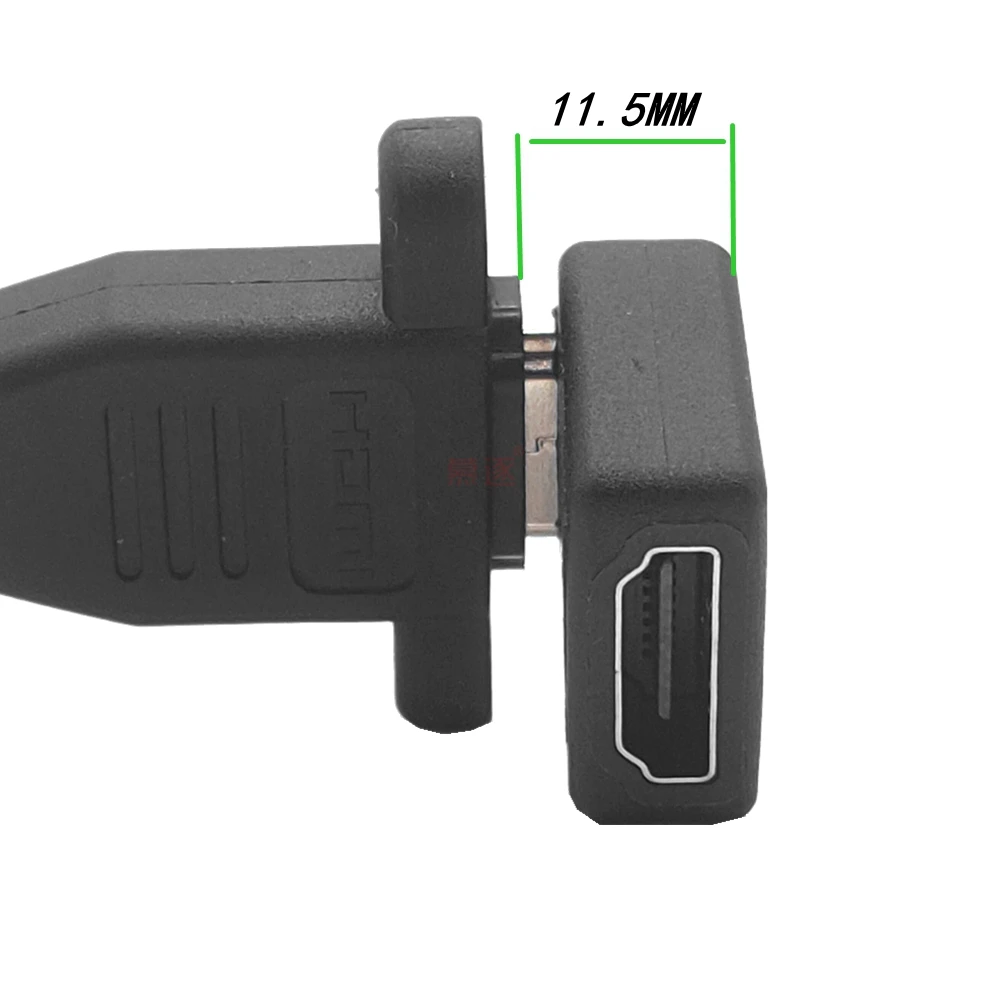 1pchdv-T90度アダプター,オス-メスケーブルコンバーター,ps4用,hdtv,hd互換,コネクタ