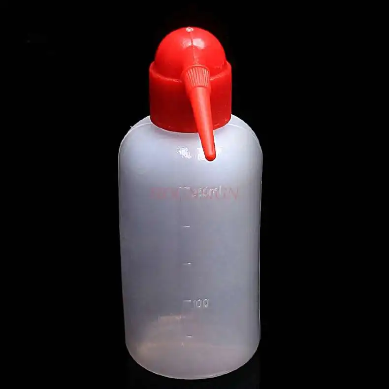 Red head plastic wash bottle 250ml teaching equipment Chemistry