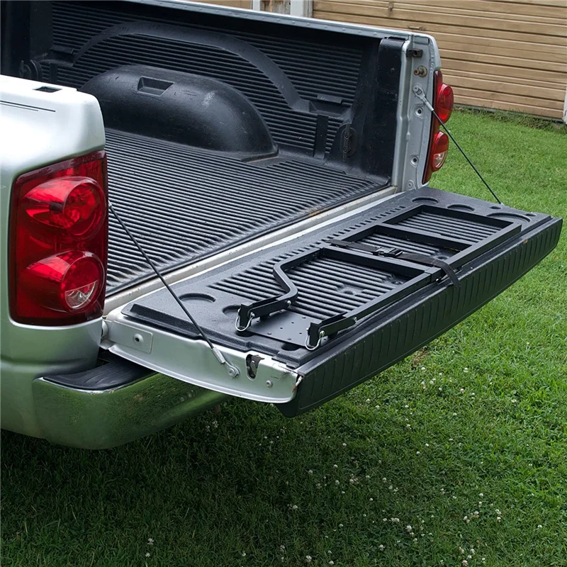 Truck Extension Foldable Step Ladder Universal Pickup Tailgate Climbing Ladder Car Rear Door Trunk Parts