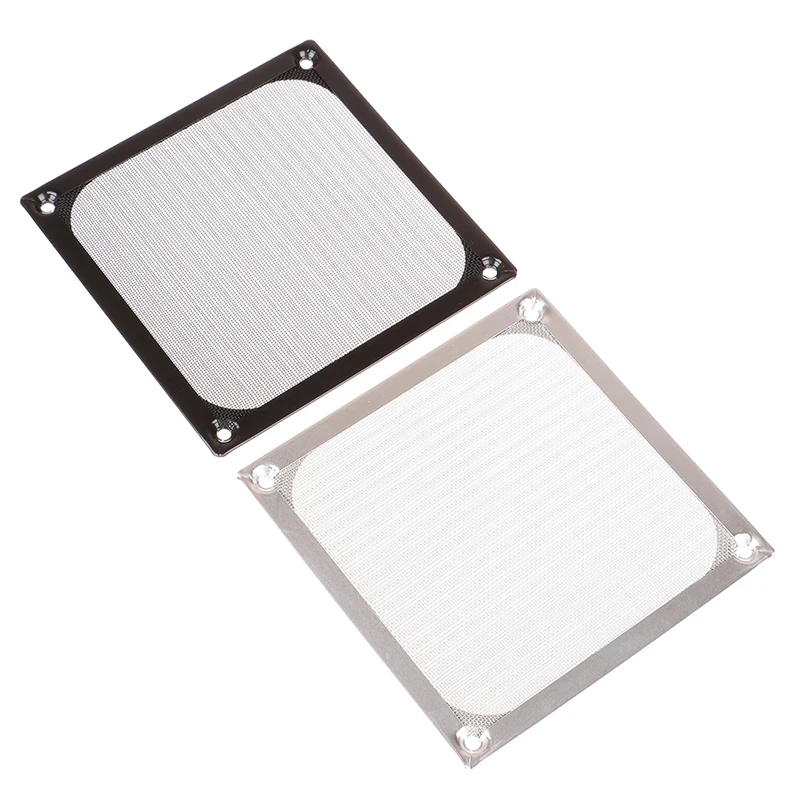Aluminium Computer Ventilator Koeling Stofdicht Filter Shield Case Grill Guard 120Mm