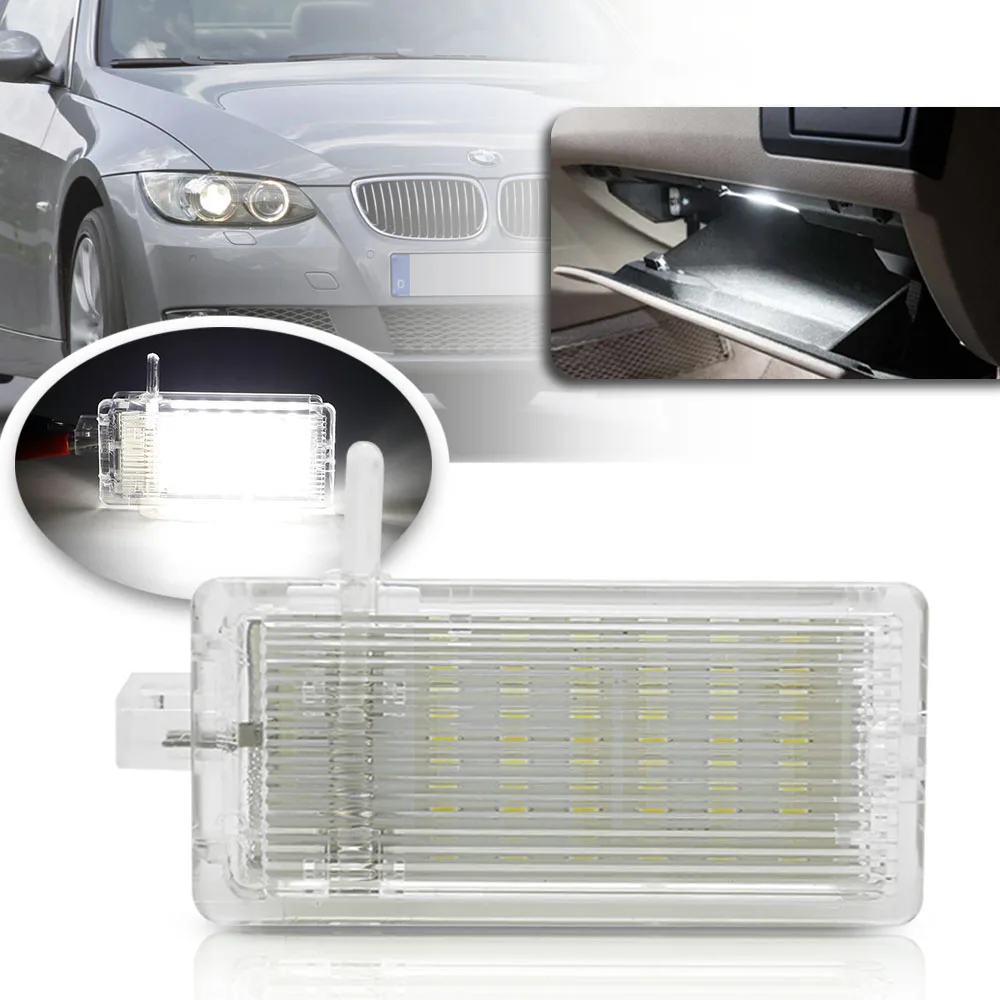 

1PC LED glove box light glove compartment light For BMW E46 E53 X5 E81 E82 E83 X3 E84 X1 E87 E88 E89 E90 E91 E92