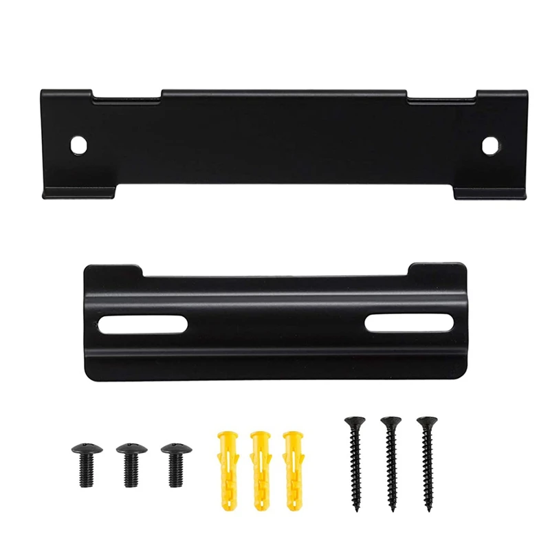 New WB-120 Wall Mount Kit Bracket for Solo 5 Soundbar, for Cinemate120, with Screw and Wall Anchors, Black