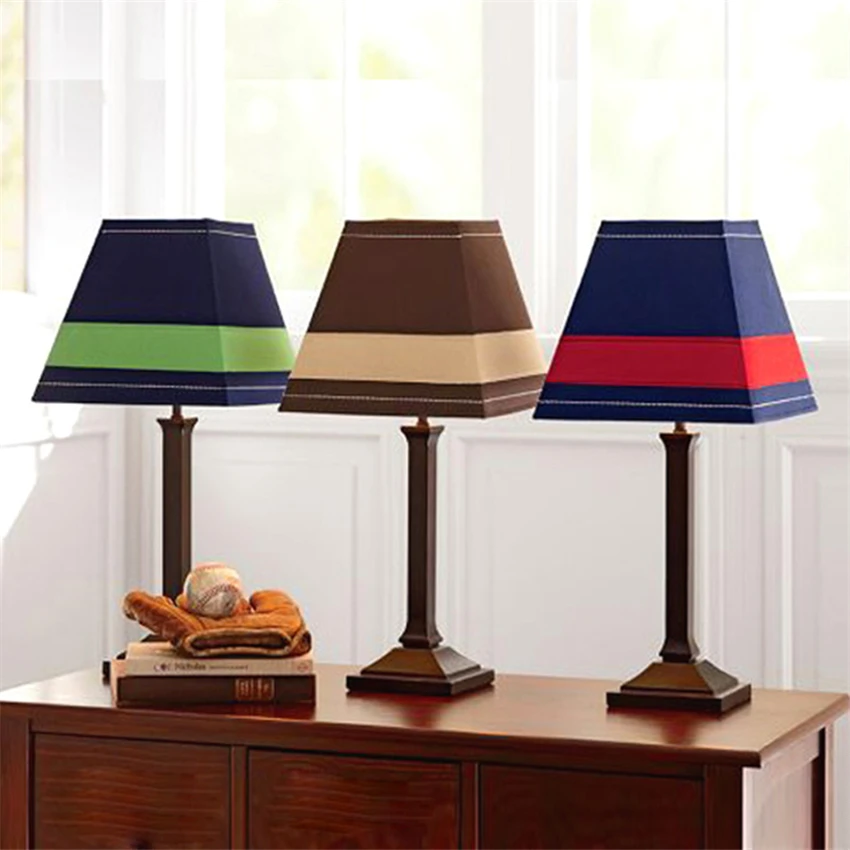 

European-style Table Lamps Bedroom Bedside Model Room Living Room Study Lights Home Decoration Children's Room Boy Lamp Lighting