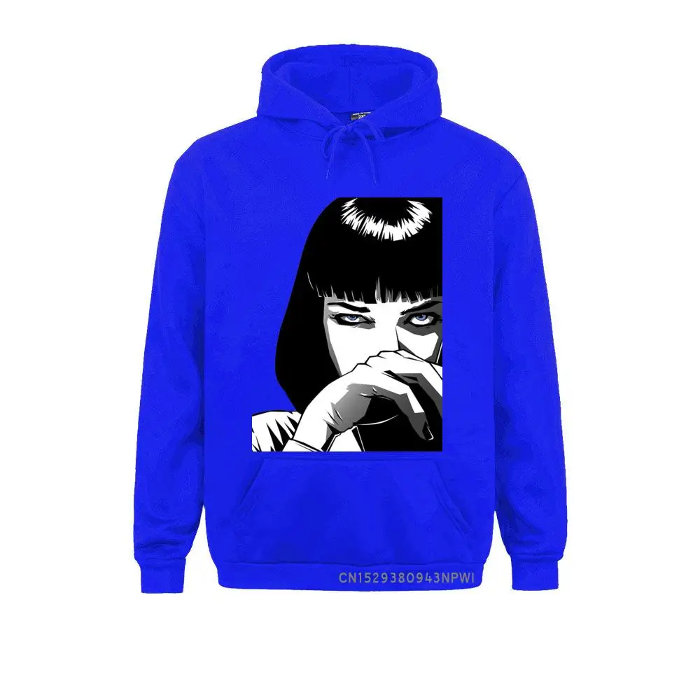 Fashion Pulp Fiction Wallace Sweatshirt Leisure Stylish Streetwear Pullover Hooded S-3XL Plus Size Movie Hoodie