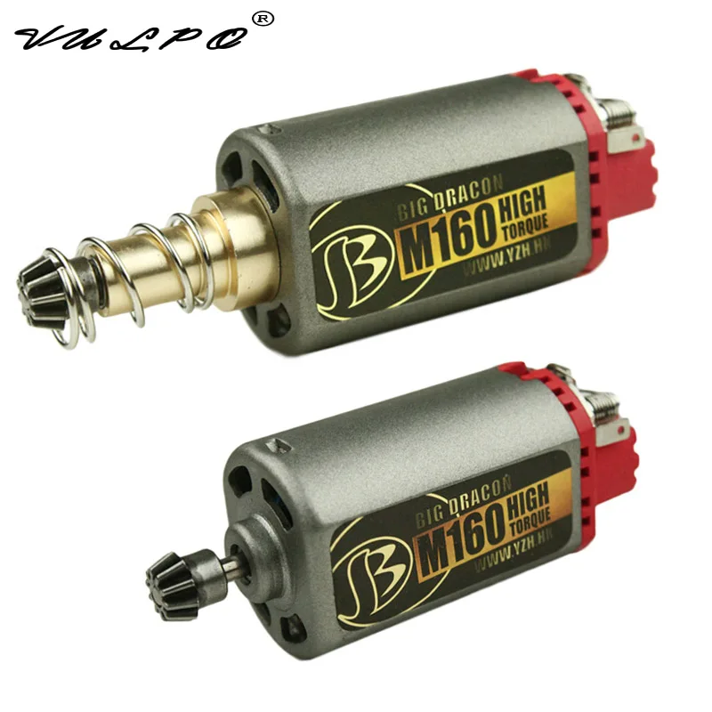 VULPO Terminator Ultra Custom M160 High Speed High Torque Motors For Airsoft AEG M4/MP5/M16/G3/P90/AK/G36 Series