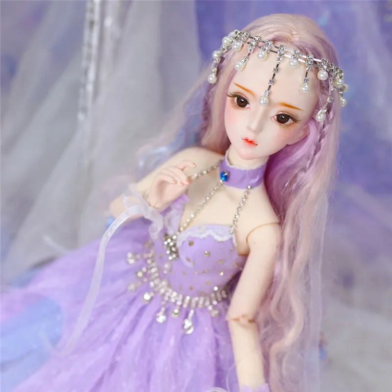 DBS Dream Fairy bjd 1/3 doll joint body 62CM By Name ZI YU suit shoes and gift box combination set toy gift SD Doll