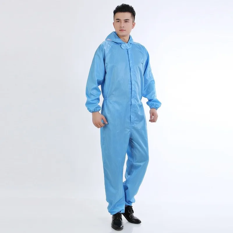 Reusable Protective Overalls Suit Oil-Resistant Safety Dustproof Isolation Gown Protective Overall Coverall Suit Safety Clothing