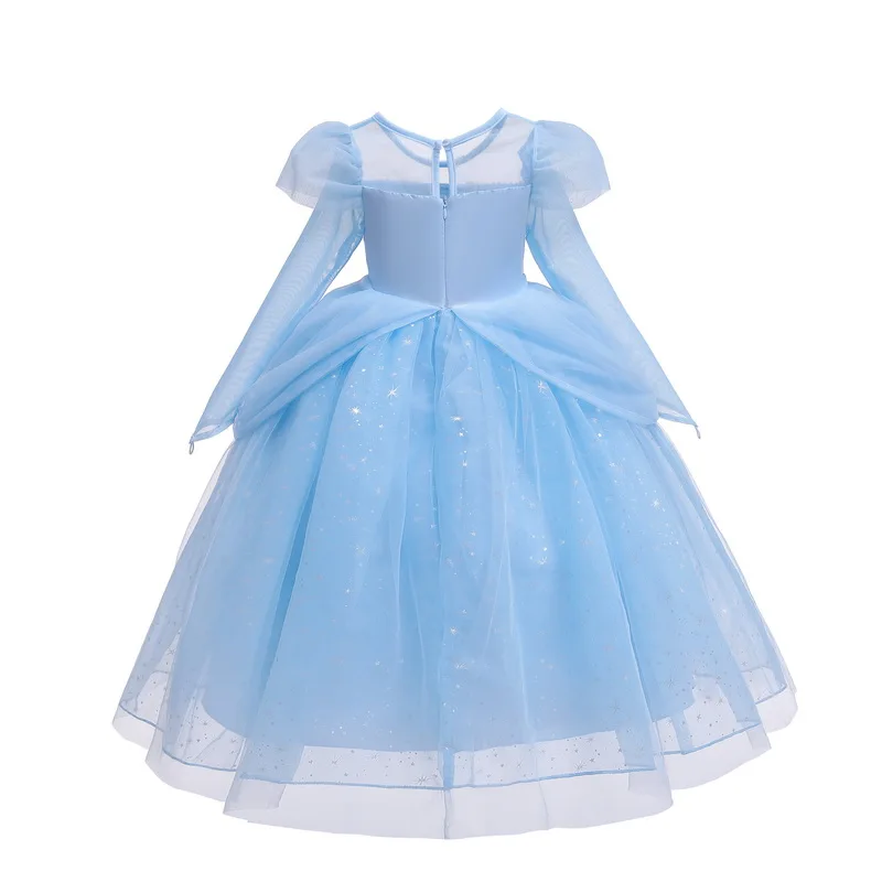 Mädchen Prinzessin Kostüm Halloween Karneval Kinder Kleid Up Kinder Kleider Für Mädchen Geburtstag Party Langarm Cosplay Kostüm