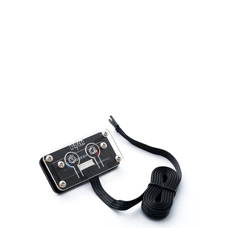 데스크탑 컴퓨터 스위치 홈 외부 외부 데스크탑 호스트 박스 전원 스위치 전원 켜기 시작 버튼 아크릴