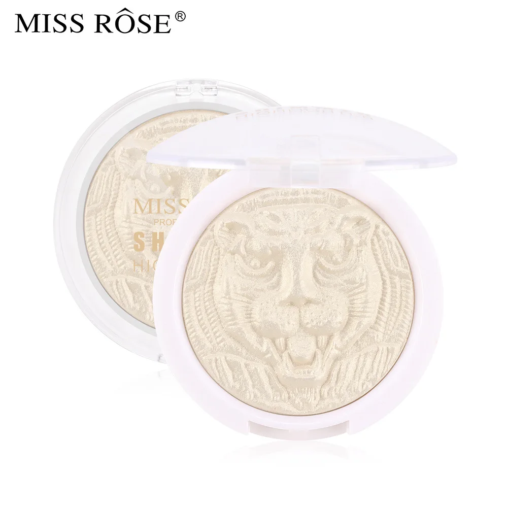 Miss Rose Leeuw Diamant Hoogglans Gezicht Neus Shadow Lichaam Drie-Dimensionale Verhelderende, hot Selling Make-Up Hoogglans Poeder