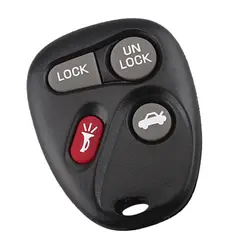 Car 4-Button Remote Key Fob Clicker Control Beeper For Chevrolet ABO1502T