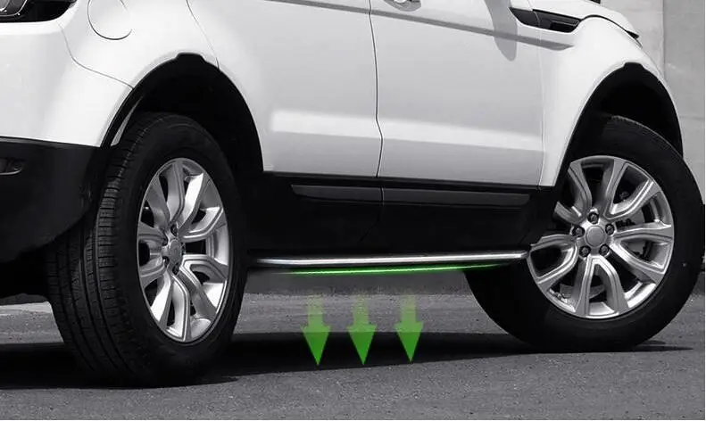 For LAND ROVER RANGE ROVER EVOQUE 2011-2019 Running Boards Side Step Bar Pedals High Quality Nerf Bars Auto Accessories