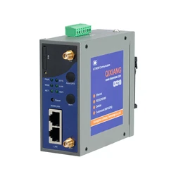 Qixiang Din Rail 산업용 무선 셀룰러 라우터, 듀얼 SIM 카드 슬롯, 4g, RS232, RS485, IoT, M2 응용