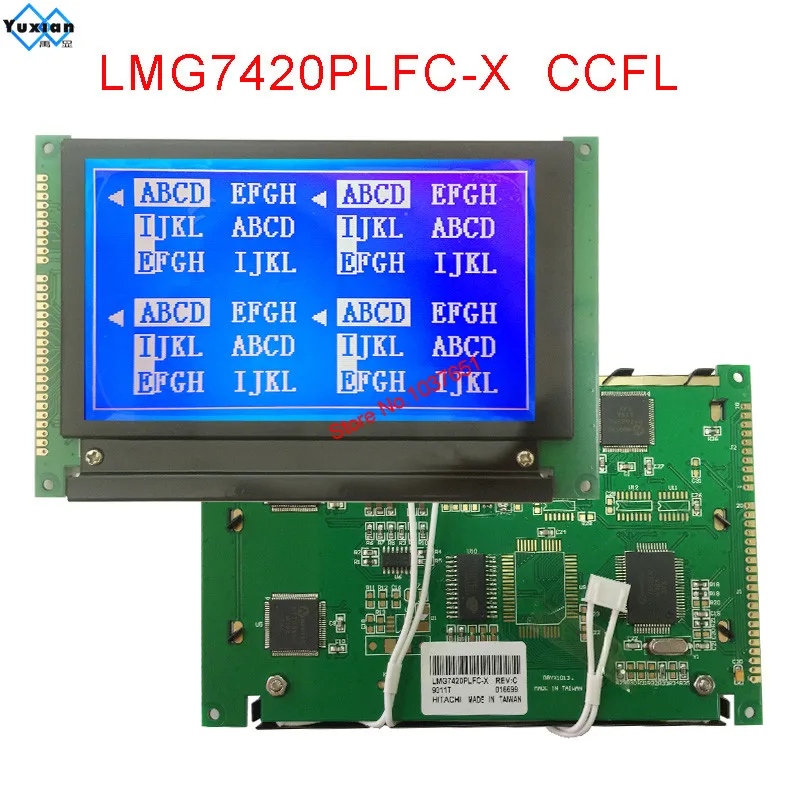 LMG7420PLFC-X 240*128 modulo Display LCD LED CCFL nuovo