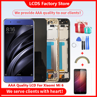 AAA Quality LCD With Frame For Xiaomi MI 6 LCD Display Screen For Xiaomi MI6 LCD With Frame Screen Display 10-Touch