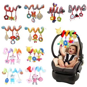 New Stem Children's Crack Bed toy Cart Spiral Baby toy for newborns Car Baby Baby Baby Towel Towel 0-12 months 12 Main Sales toy Bebe 0 12 months - №8