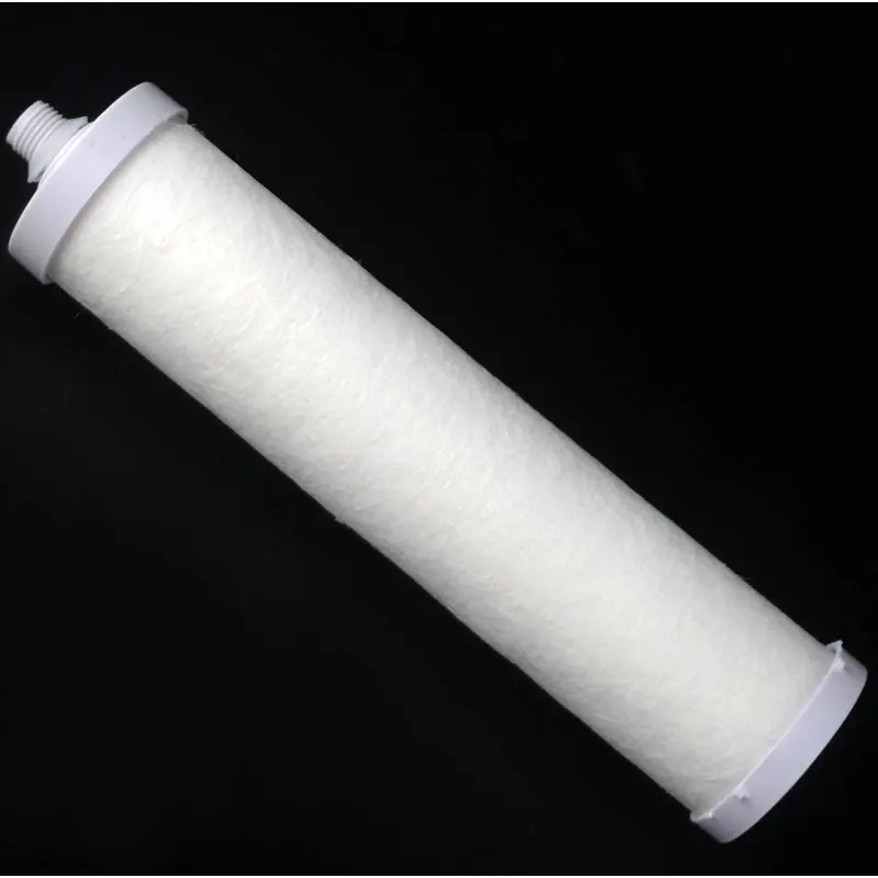 8นิ้วผ้าไหมฟันผ้าฝ้ายPpเครื่องกรองน้ำตะกอน5ไมครอนกรองน้ำ1/4 "กรองความยาว215มม.