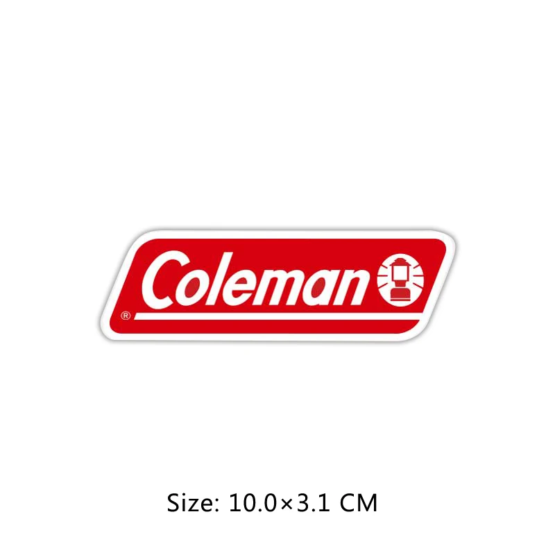 Matt Car Decals Vinyl Stickers Waterproof Laptop Pegatinas 3M Camping Logo Brand for Bycle Pitcher Motor Skateboard Luggag