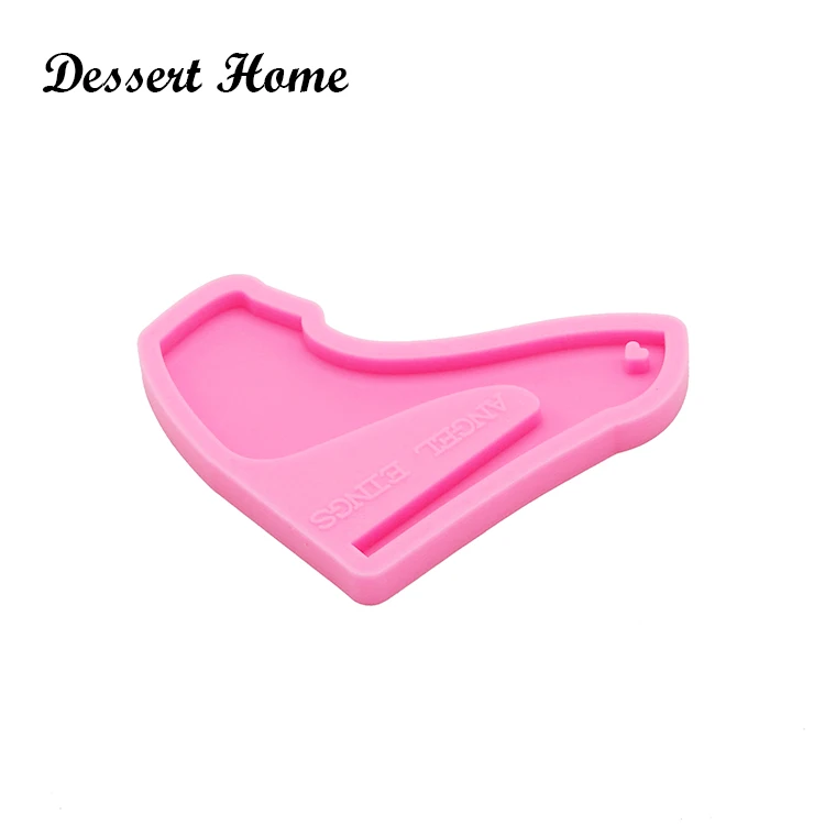 DY0150 Silicone High Heels Mold for DIY Keychain Jewelry Making Tools Epoxy Resin Resin Moldes Shiny Glossy