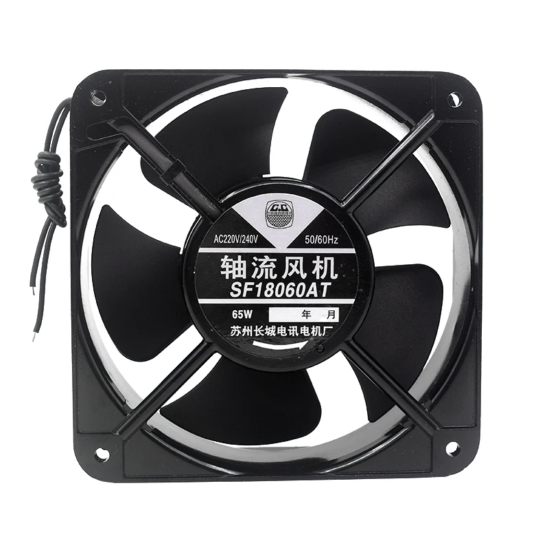 

C.C Great SF18060AT AC 220V 65W 200x200x60mm 2-wire Server Cooling Fan