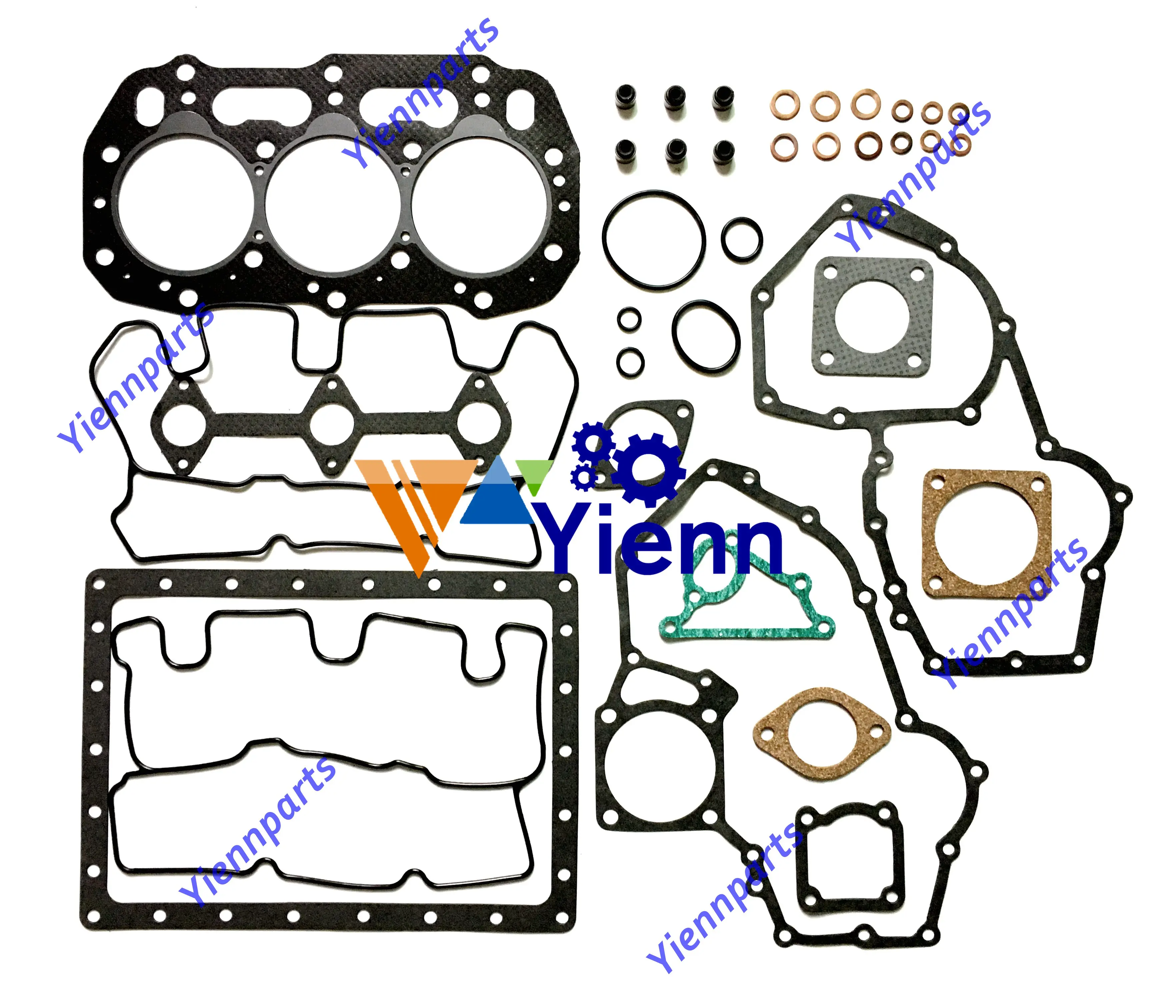 For Caterpillar cat C1.7 Full Gasket Kit With Head Gasket Excavator Tractor Loader Diesel Engine Spare Parts