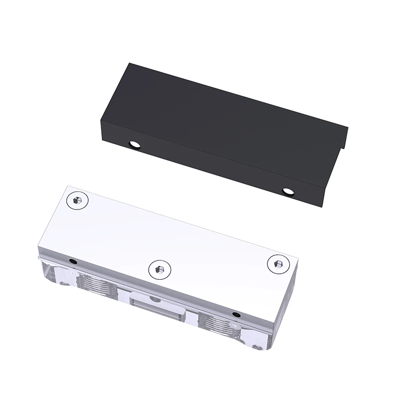 Bykski Water Cooler For 2280,22110,SSD SATA M.2 M2 SSD  Water Block Dual Heat Dissipation 80mm/110mm SSD Radiator,B-NVME-SL