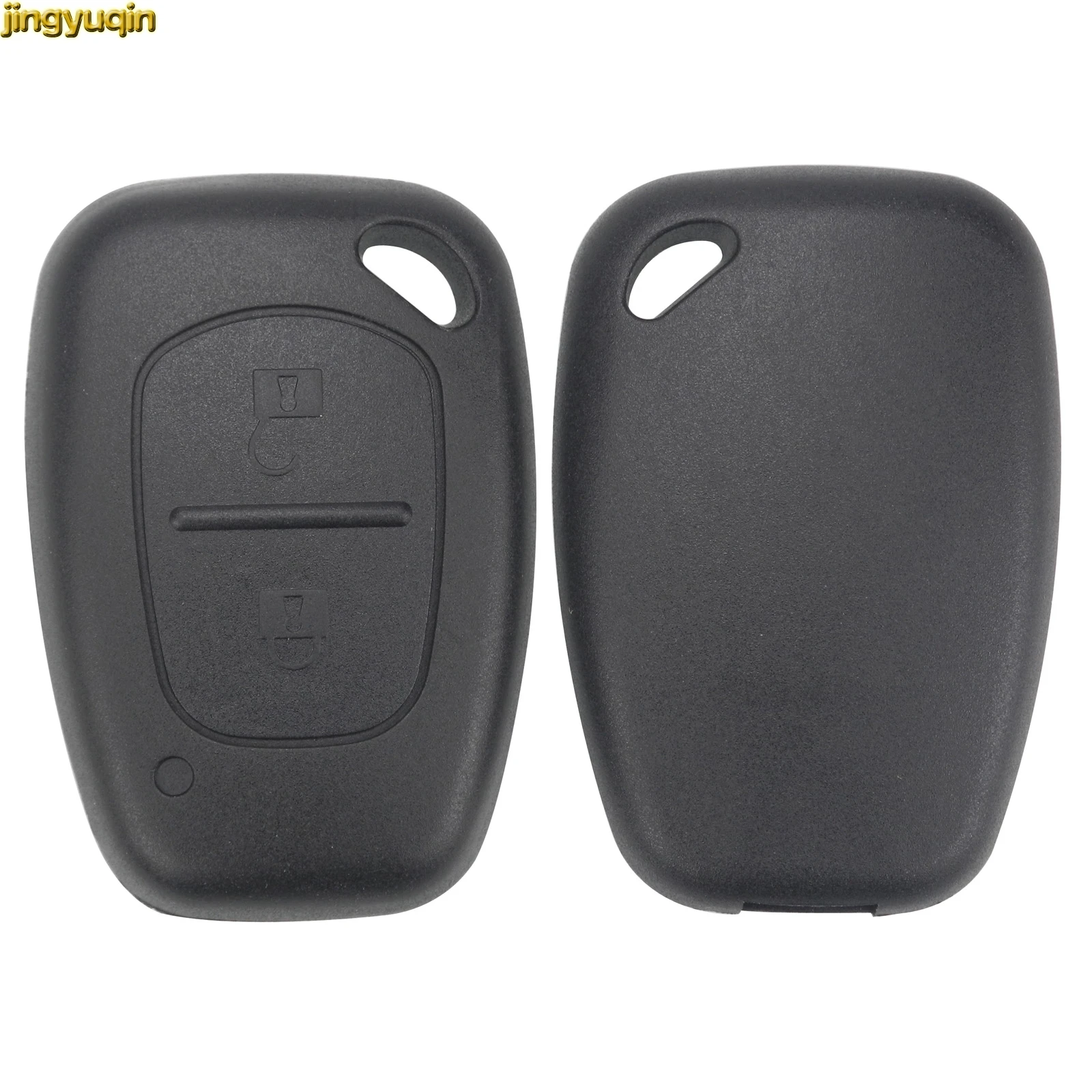 Jingyuqin 100pcs For Renault Opel Vauxhall for Nissan Vivaro Traffic Primastar Remote Car Key FOB Case 2 Buttons