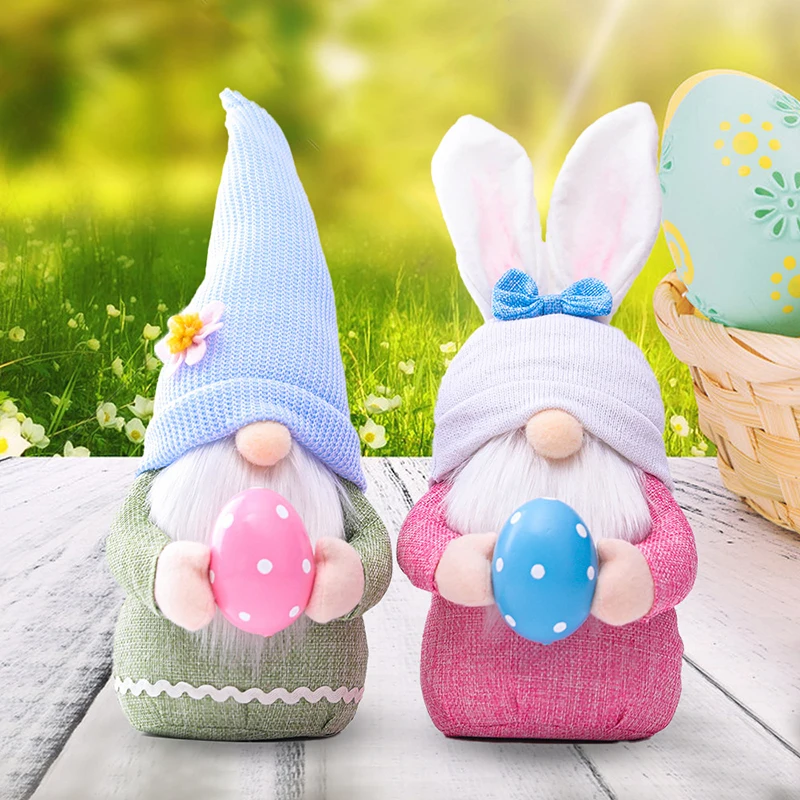 

Easter Decorative Gnome Festive Gifts Easter Rabbit Decorative Table Decoration Crafts Gnome Decoration Easter Gift For Friend