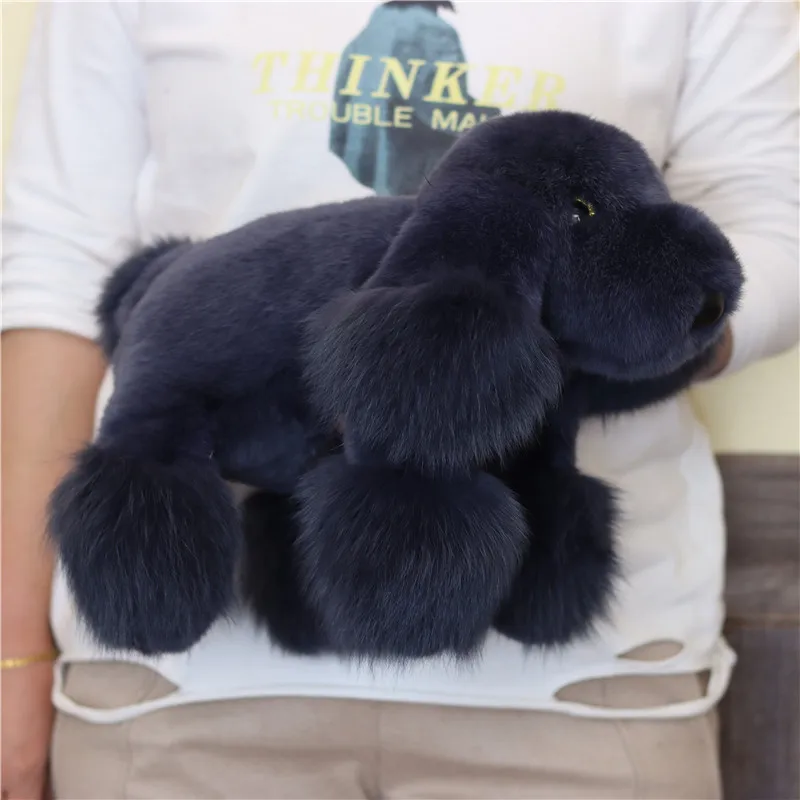 

Новинка 2022, имитация собаки, натуральная меховая трава, Тедди, собака-кролик рекс, плюшевая детская игрушка, милая кукла-животное, подушка для автомобиля, подарок на день рождения
