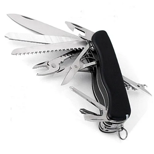 Outdoor stainless steel multipurpose tools, Multi-purpose folding knife, Swiss-Army-Knife, Camping knife,