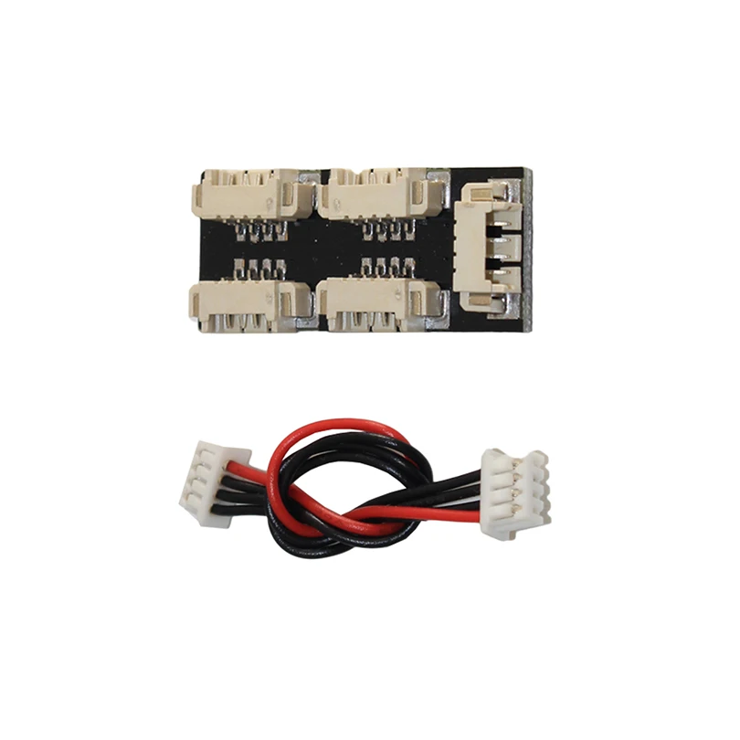 FEICHAO Breakout Board 1 to 4 I2C Splitter Expand Module Board with 4P Cable for Pixhawk Pix APM Flight Controller Accessories