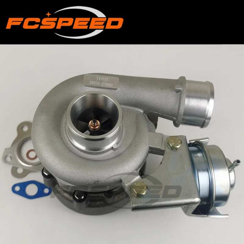 Turbine TF035 49135-07302 49135-07100 28231-27800 Turbocharger full turbo for Hyundai Santa Fe 2.2 CRDi 150HP 110Kw D4EB 2005-