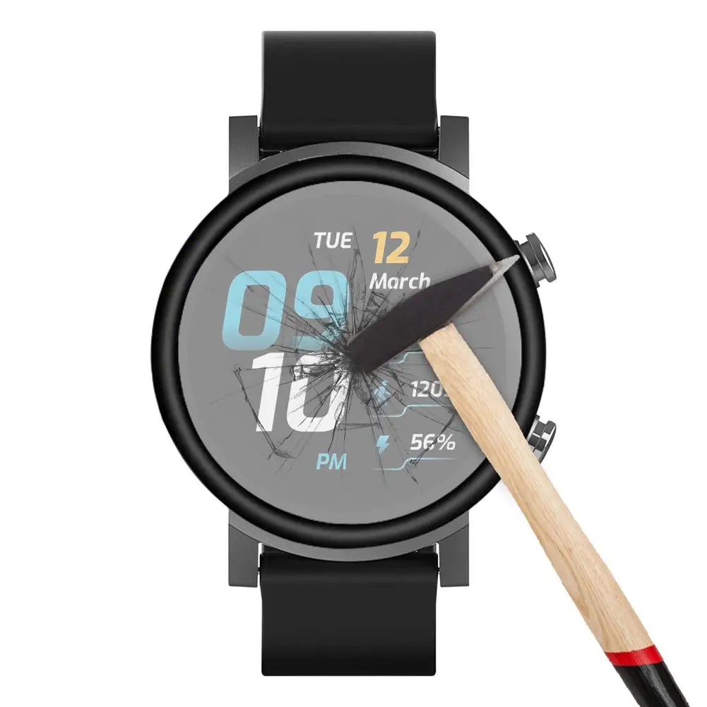 Pellicola protettiva morbida in materiale composito HD per Ticwatch E3 protezione dello schermo con copertura curva 3D per Tic Watch E3 Smartwatch