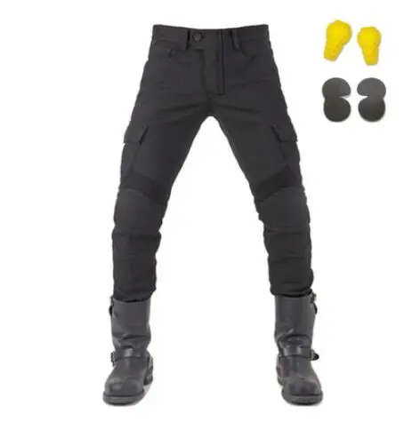 UGB06 Motorcycle Jeans Pantalones  Featherbed Jeans Standard Version Moto Ride Trousers Pant Spring Summer Riding