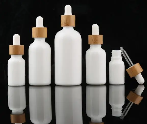 10ml 15ml 30ml 50ml 100ml refined oil bottle with bamboo cover