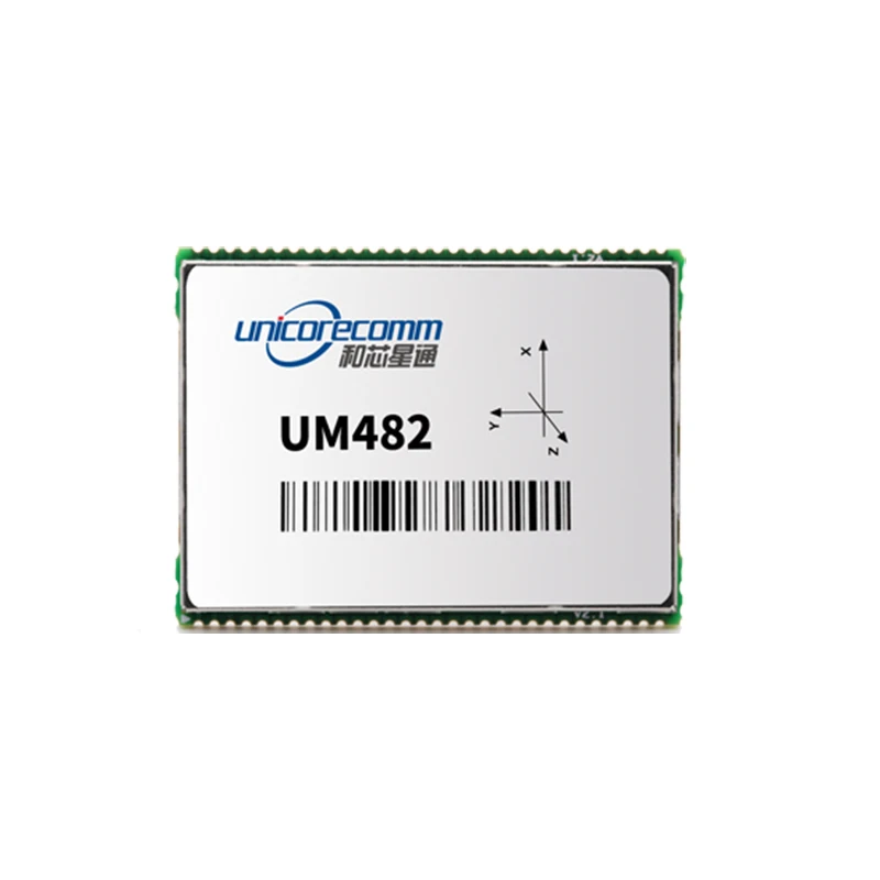 

Unicorecomm UM482 high precision GNSS RTK module GPS L1/L2/L5 GLONASS L1/L2 Galileo E1/E5a/E5b QZSS support Dual antenna