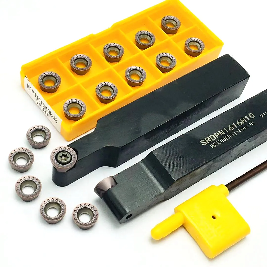 SRDPN1010H10 SRDPN1212H10 SRDPN1616H10 turning tool holder boring bar CNC outer tool holder RPMW1003 RPMT10T3MO R5 tool holder