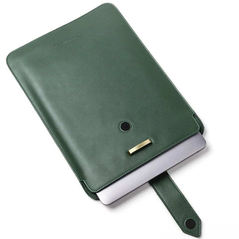 本革ラップトップバッグタブレットケース保護スリーブhp幽霊X360表面プロ5 6 7 8 × macbook proの空気13 13.3インチ