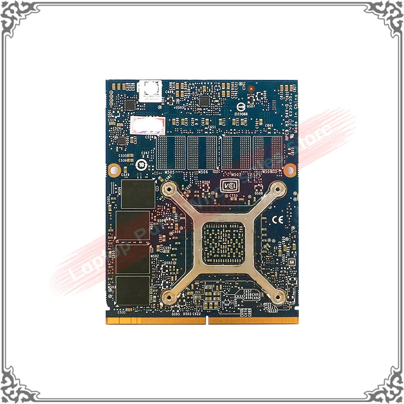 Imagem -03 - Placa Gráfica Video Original de Gtx860m para Dell Cartão 2g Gtx 860m N15p-gx-b-a2 Mxm 3.0 Ddr5 M15x M17x r4 r5 M18x r1 r2 Testado