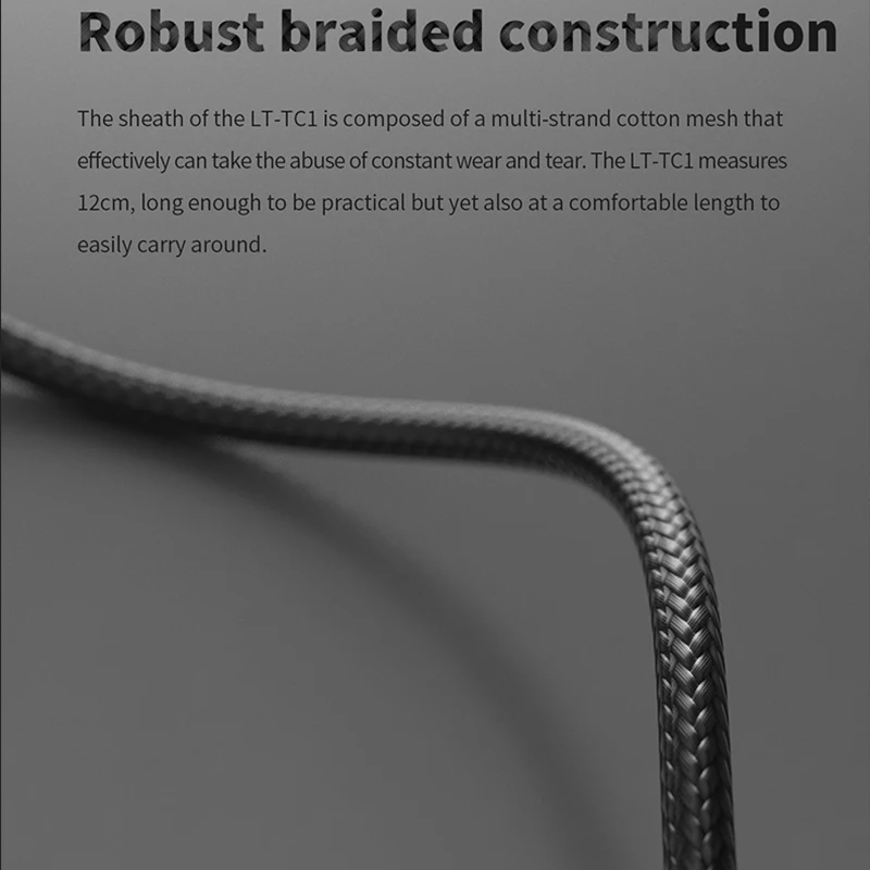 Кабель для зарядки и передачи данных FiiO LT-TC1 Type-C для M15/M11/M5/M6/BTR5/BTR3, усилитель музыкального MP3-плеера