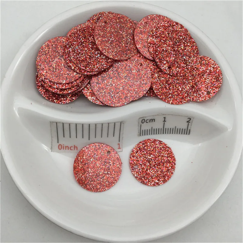 Paillettes Rondes et Plates de 20mm pour Décoration de Mariage, Accessoires de Bricolage pour Scrapbooking