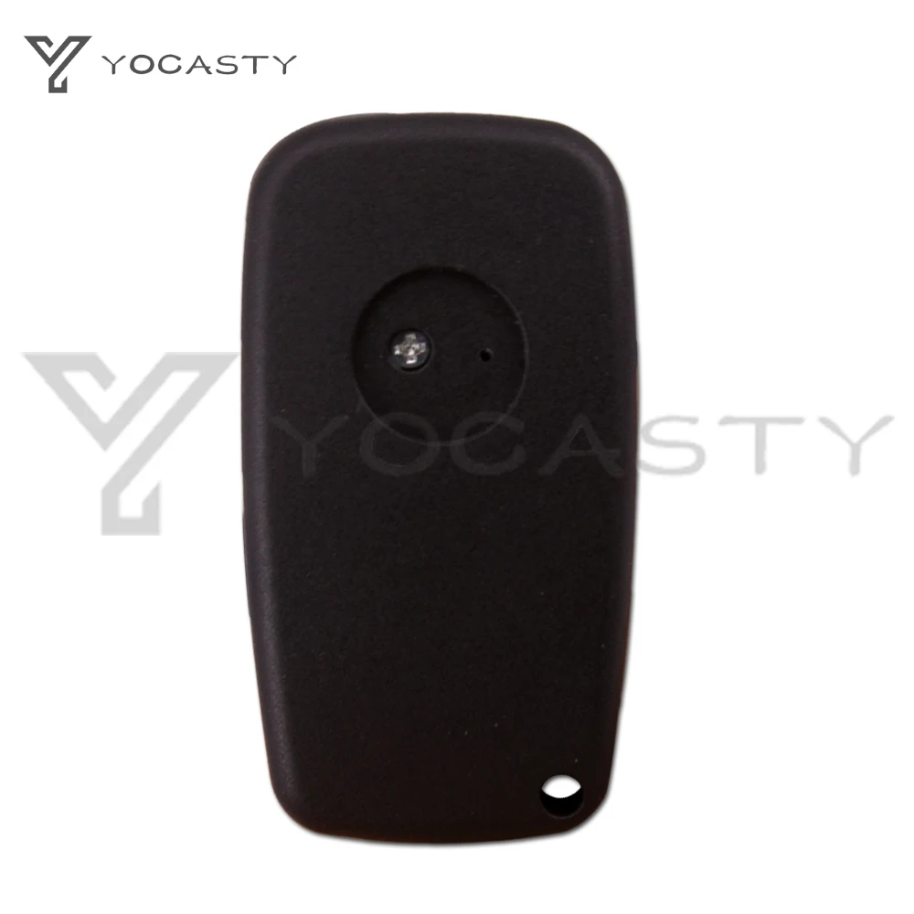 YOCASTY 3 Buttons Flip Remote Car Key FOB 433MHz PCF7946A For Fiat Fiorino Qubo For Peugeot Bipper Citroen Nemo 2007 2008 2009