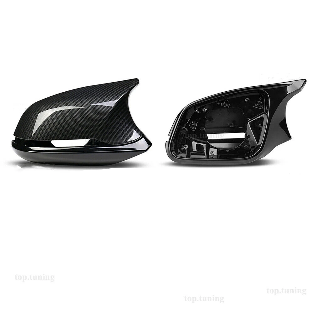 For BMW 1 2 3 4 Series F20 F21 F22 F23 F30 F31 F32 F33 F35 GT F34 F36 X1 E84 M2 F87 Carbon Fiber Car Mirror Cover Rear View Cap