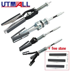 4 Size Adjustable Brake Piston Cylinder Hone Tool 3 Jaws Stone Range:19-63mm 32-88mm 51-177mm