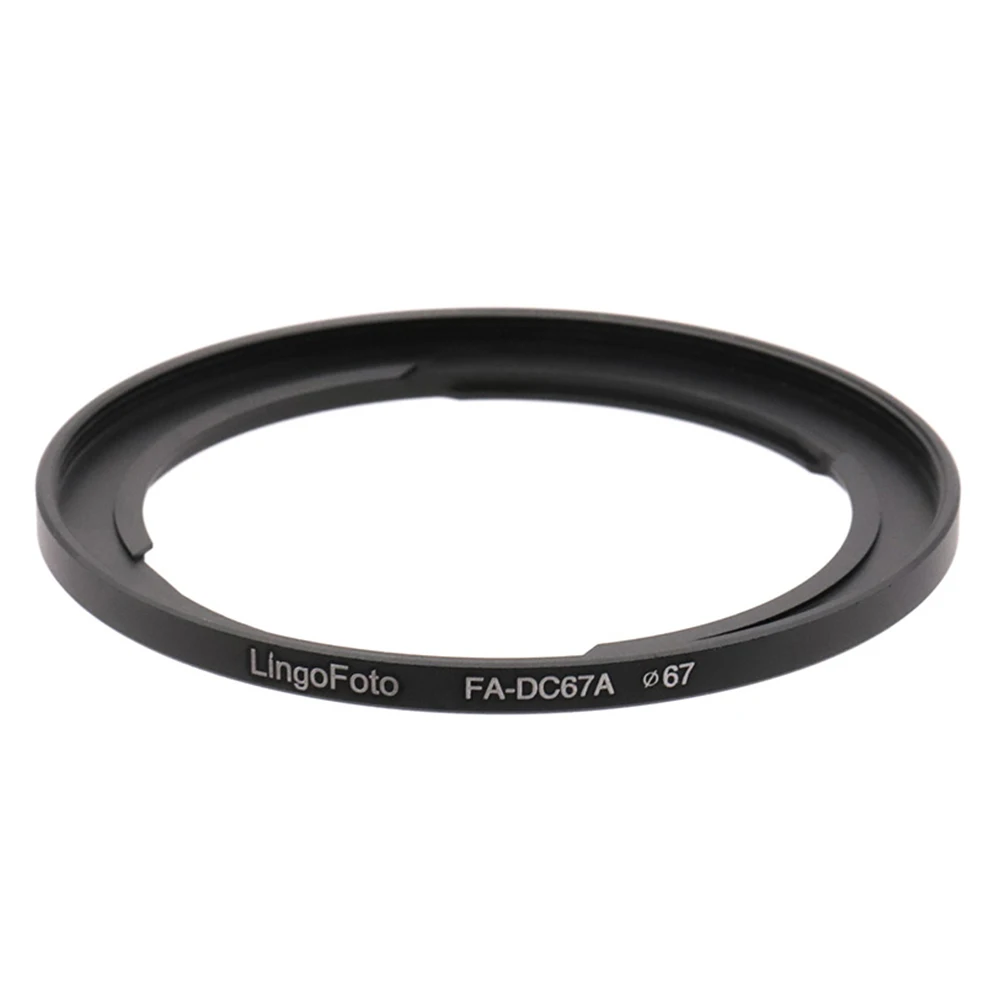 67mm Metal Lens Filter Adapter for Canon PowerShot SX50HS SX40IS SX30IS SX20IS SX10IS , third-party replacement for FA-DC67A