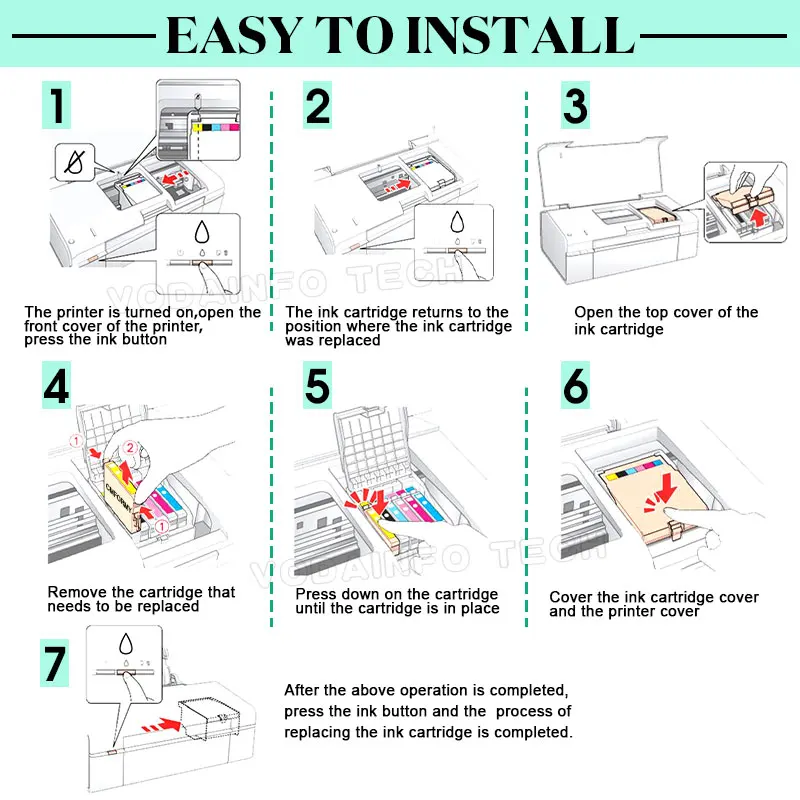 603XL T603 Compatible Ink Cartridge For Epson XP 2100 2105 3100 3105 4100 4105 2810 2830 Printer