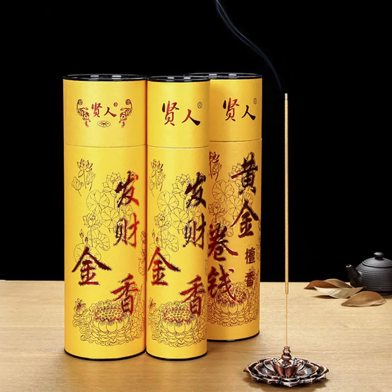 Aroma Incense Buddhist Meditation Laoshan Sandalwood Fragrance Incense Natural Incense Stick for Indoor Supply